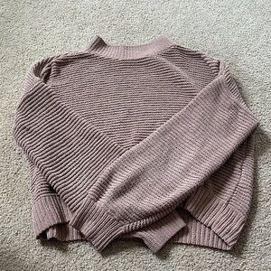 Hollister Brown Turtleneck Sweater